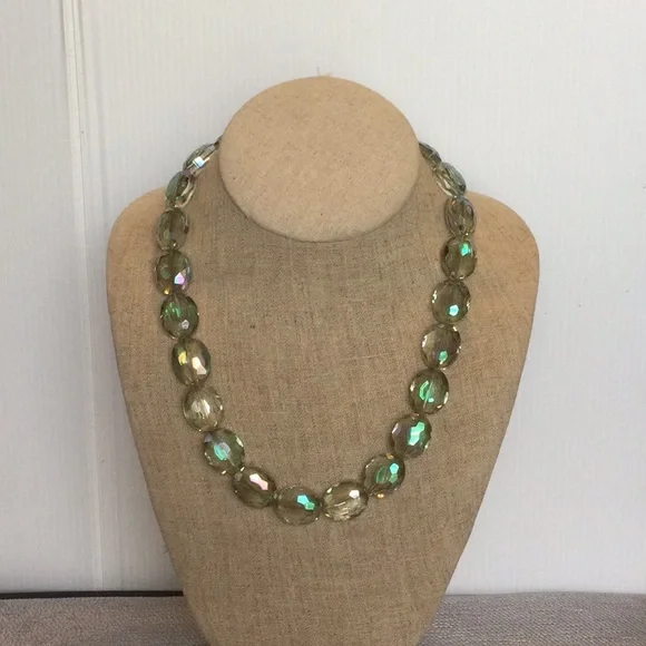 Aurora Aquamarine Choker Necklace - Picture 1 of 5